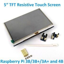 5 Inches TFT Touch Screen For RPI3 and RPI4B