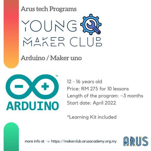 E-Course Young Maker Club 10 lessons with Learning Kit