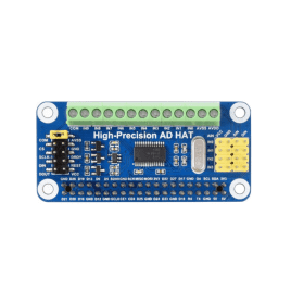 10-Channel 32-bit ADC HAT for Raspberry Pi