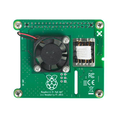 Power over Ethernet (PoE) HAT for Raspberry Pi
