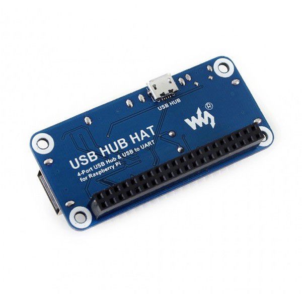 4 Port USB HUB HAT for Raspberry Pi Zero