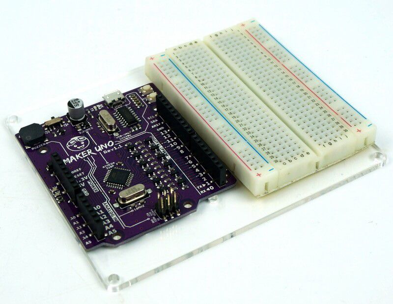 Acrylic Base Plate for Arduino Uno
