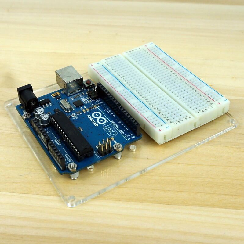 Acrylic Base Plate for Arduino Uno