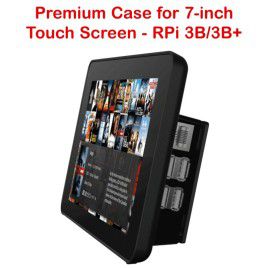 Premium Case for 7 Inch Touch Screen - RPi 3B/3B+