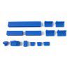 Anti Dust Silicone Covers for Raspberry Pi 4B - Blue