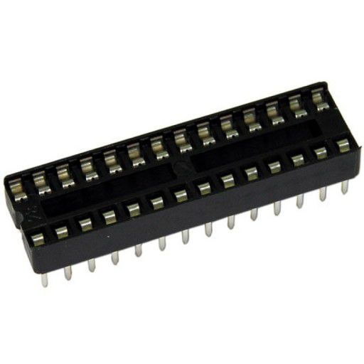 IC Socket-28 Pin(slim)