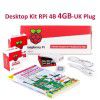 Raspberry Pi 4 Model B Desktop Kit - UK Plug