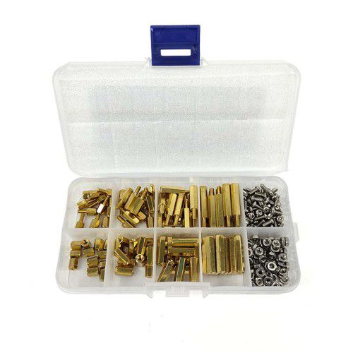 Brass M2.5 PCB Standoff Kit for Raspberry Pi 216pcs