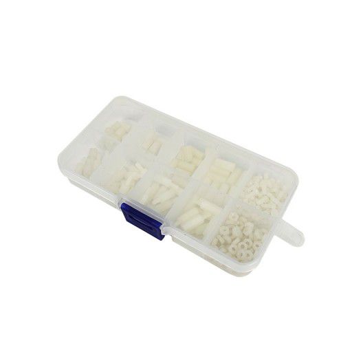 Nylon M2.5 PCB Standoff Kit for Raspberry Pi 200pcs