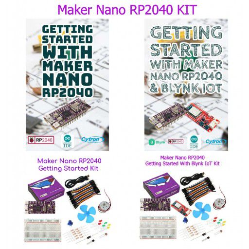 Maker Nano Rp2040 Getting Started Kits 7850