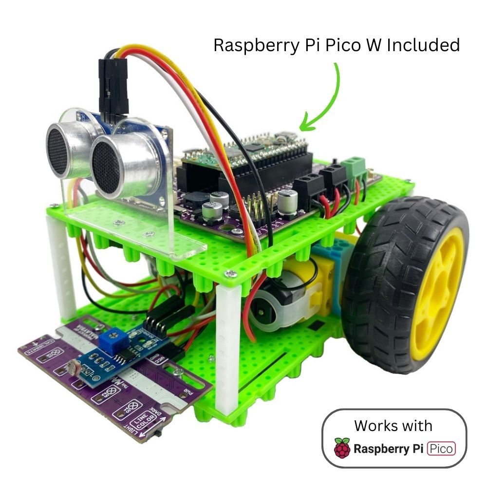 BocoBot - Robotics Kit for Raspberry Pi Pico/Pico W