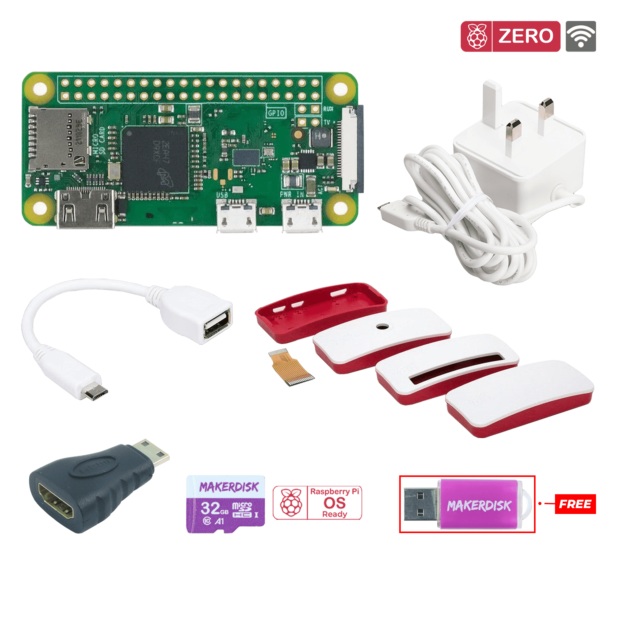 Raspberry Pi Zero W and Bundles