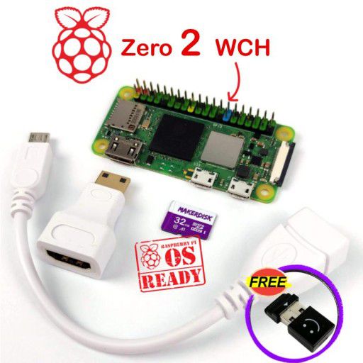 Raspberry Pi Zero 2 WCH Basic Kit