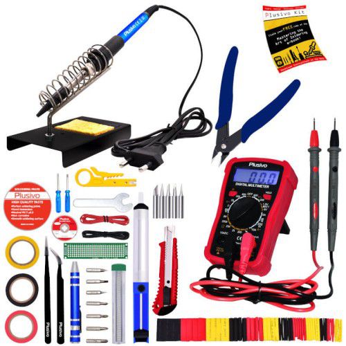 Soldering Iron Kit with Digital MultimeterEU Plug