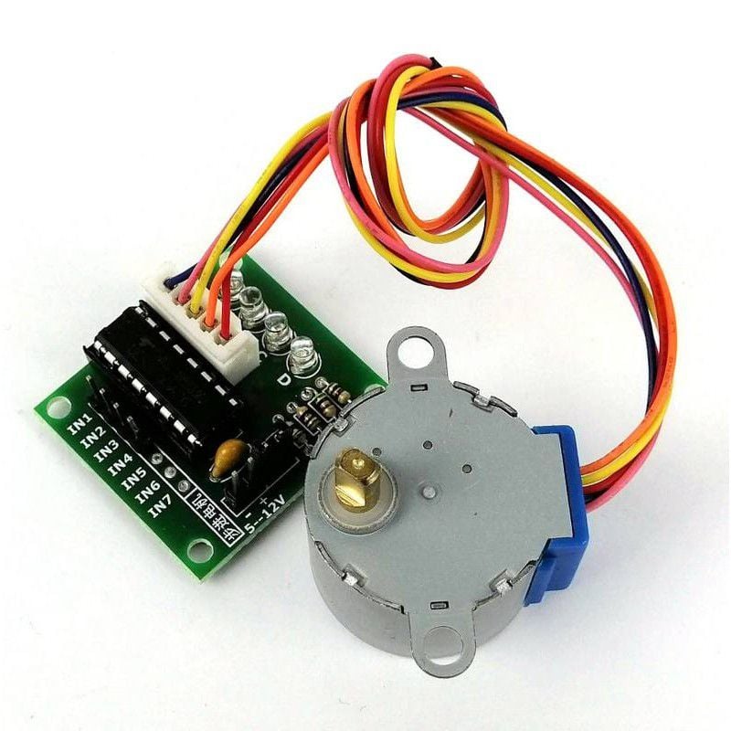 Allpartz 2PCS 5V 28BYJ-48 Stepper Motor within ULN2003 Drive Test Module Board for DIY Experiment