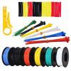 22AWG Hook Up Wire Kit 6-color Solid Tinned Wire 