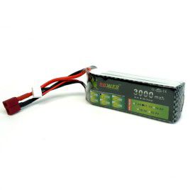 LiPo Rechargeable Battery 11.1V 3000mAh 25C