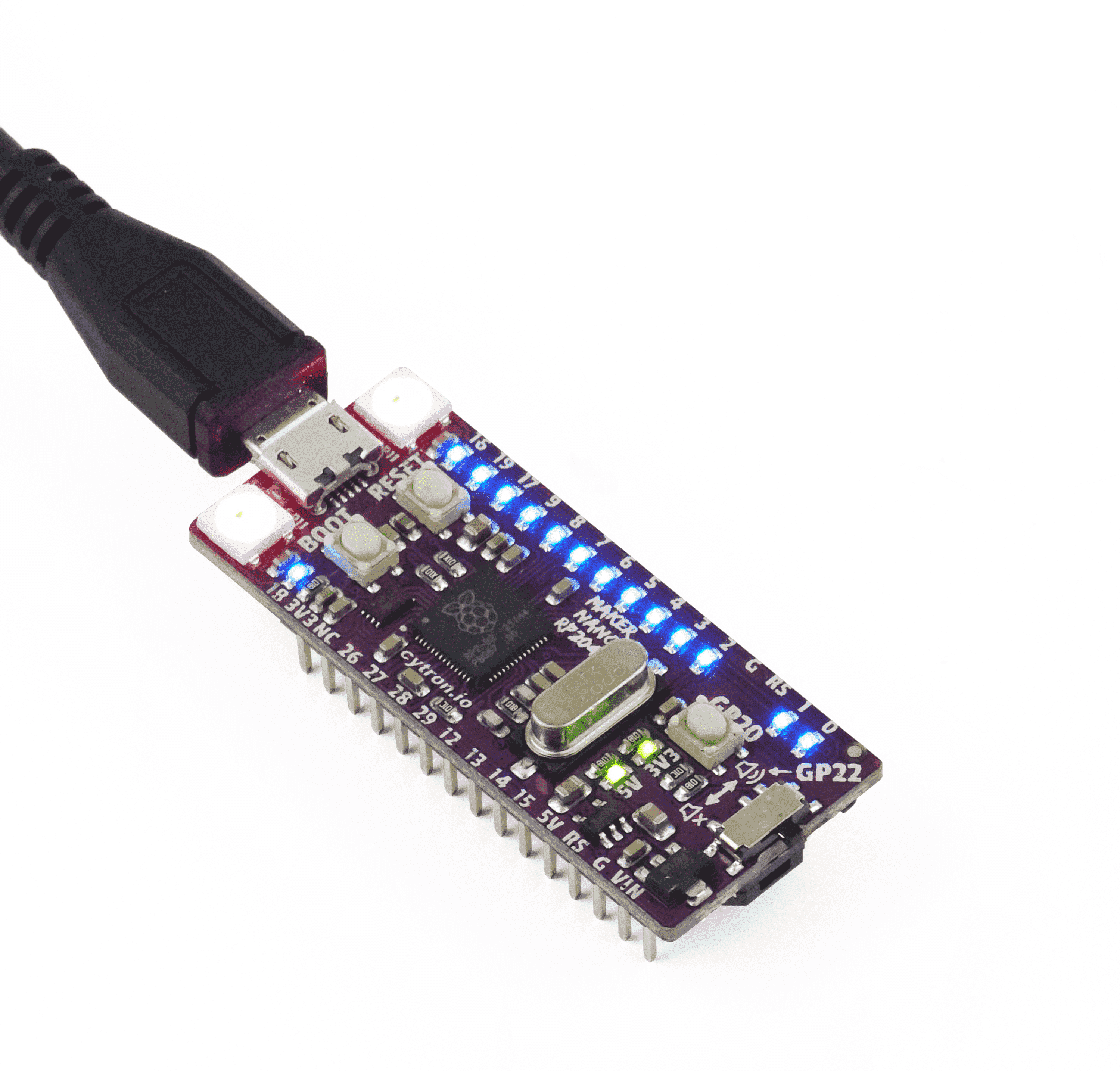 Maker Nano Rp2040 Simplifying Projects With Raspberry Pi Rp2040 9869