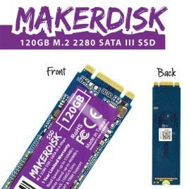 SSD MakerDisk M.2 2280 SATA III 120GB (đã cài sẵn RPi OS)