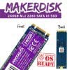 M.2 2280 MakerDisk SATA III SSD with RPi OS