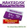 64GB MicroSD with JetPack for Jetson Nano