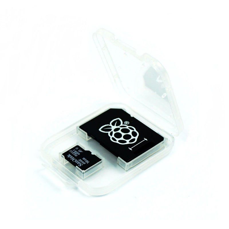 Class 10 microSD Card With Raspbian - 16GB