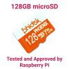RPi Approved Phidisk Class10 U3 MicroSD-128GB