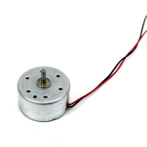 300C 1.5-6VDC 7mm Shaft Motor with Wires