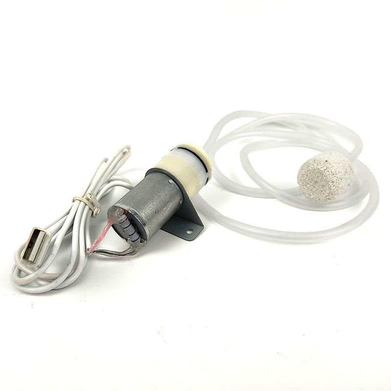 USB 5V Oxygen Pump with Pipe & Bubble Stone