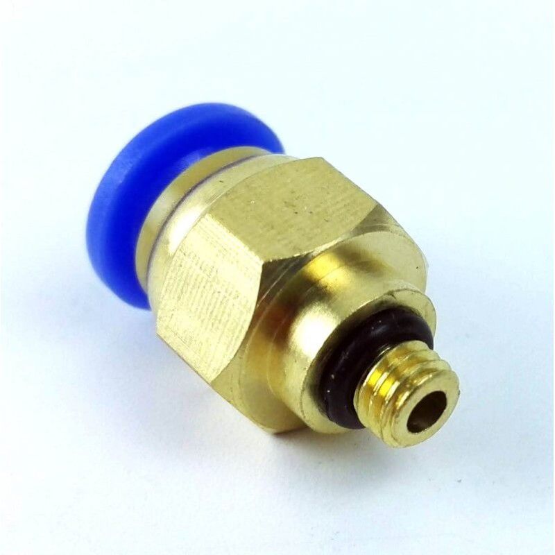 5PC Copper pneumatic quick-release air pipe connector PC6-M5 