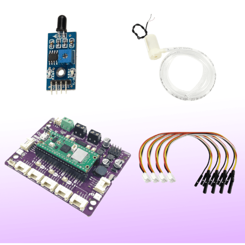DIY Fire Detection and Suppression with Raspberry Pi Pico