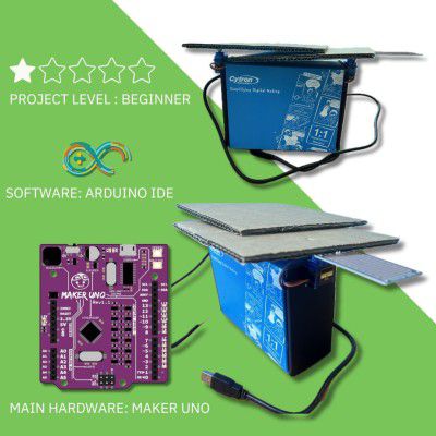 DIY Rain Detector ใช้ Maker UNO & Rain Sensor Module