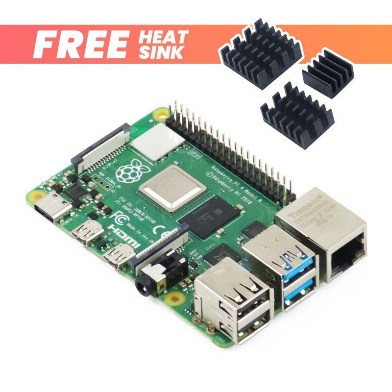 Raspberry Pi 4 Model B 2GB and Kits