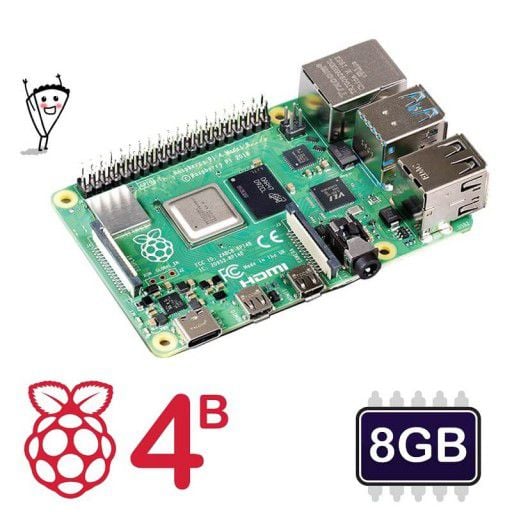 Raspberry Pi 4 Model B 8gb And Kits 9786