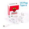 Official RPi 15W (5V/3A) PSU USB C US Plug