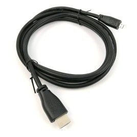Raspberry Pi Micro-HDMI to Standard HDMI, 2m Black