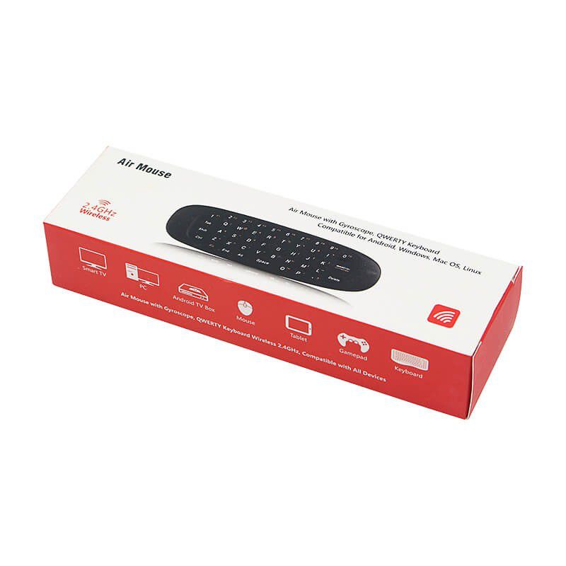 Mini Air Mouse C120 Fly Air Mouse Wireless Keyboard Airmouse For Android TV  Box/PC/TV