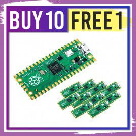 Raspberry Pi Pico Bundle (Buy 10 Free 1)