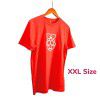 Raspberry Pi White Logo Red T-shirt - XXL Size