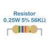 Resistor 0.25W 5% (22K)