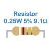 Resistor 0.25W 5% (10R)