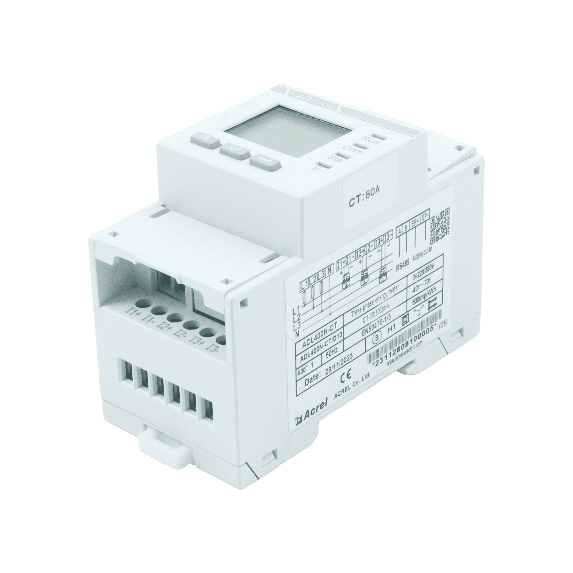 Acrel ADL400N 3Phases Power Meter with CT Clamp