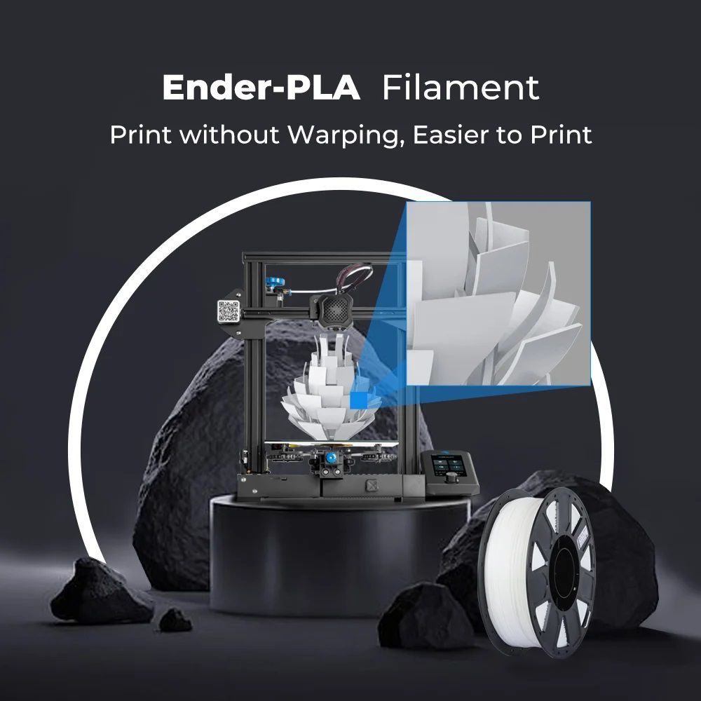 Creality Ender-PLA 1.75mm 3D Printing Filament 1kg