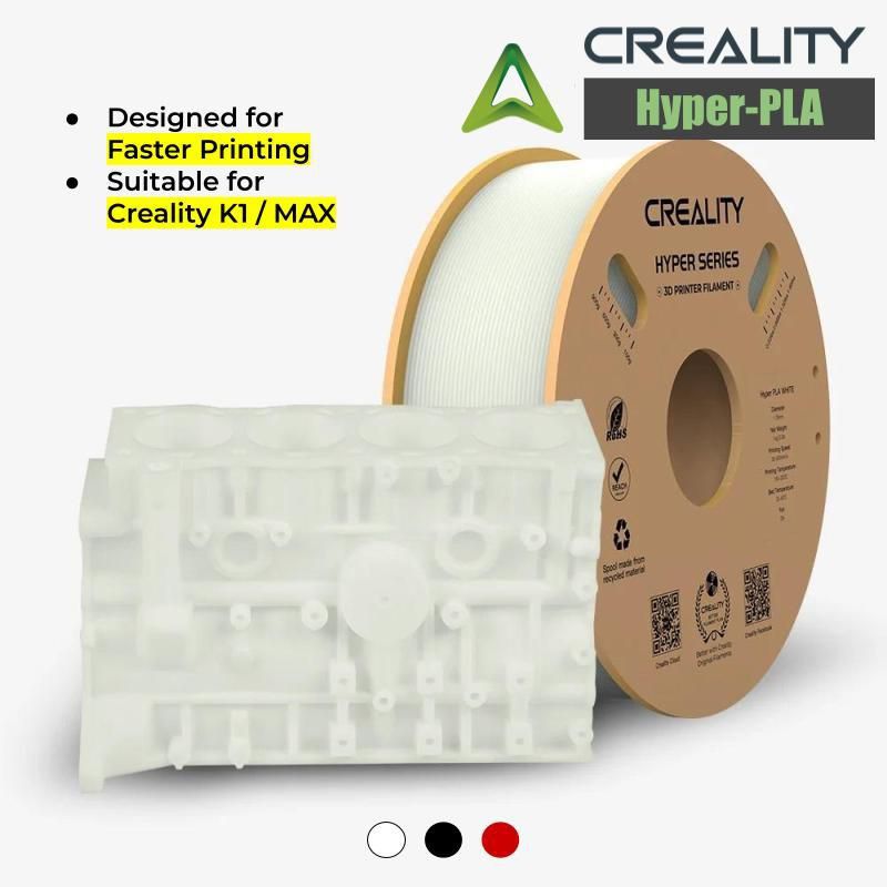 Creality CR-PLA 3D Printer Filament 1.75 mm 1 KG Spool - 3 Pack