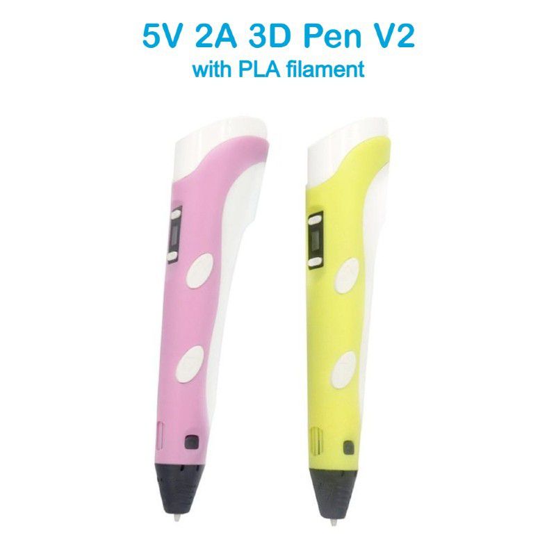 5V 3D Pen V2 with PLA Filament
