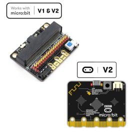 2X(POUR CARTE D'EXTENSION Microbit IO BIT V2.0 Micro: Plaque D