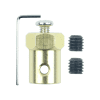 Hex Brass Mini Wheel Coupling (6mm)