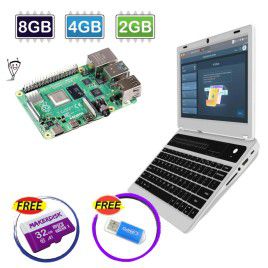 CrowPi L Basic - Real Raspberry Pi Laptop Kits