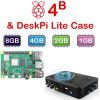 DeskPi Lite Raspberry Pi 4 Model B Case with Heatsink PWM Fan