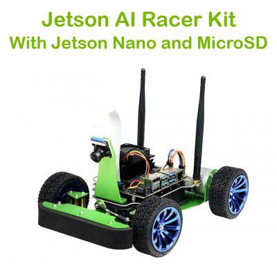 Jetson AI Racer Kit with Jetson Nano and MicroSD Card
